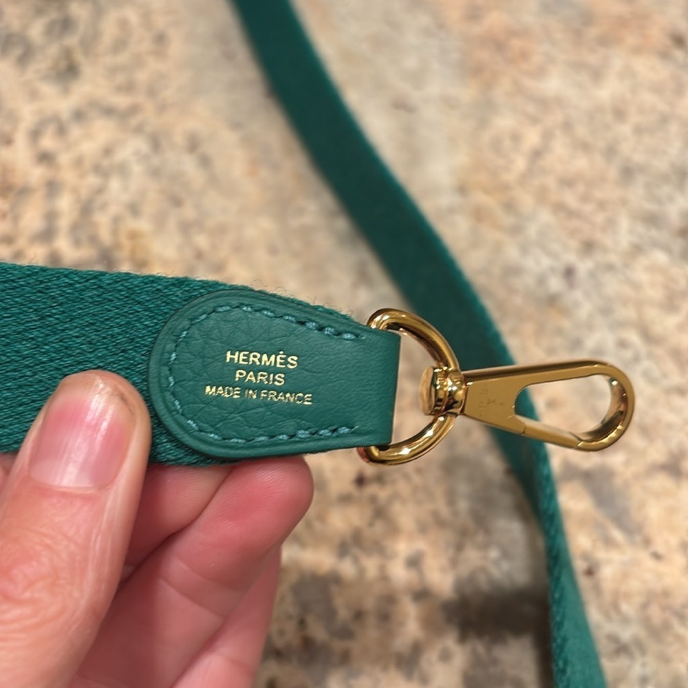 NWOT Hermes Clemence Amazone purse strap. It's only the strap - Picture 4 of 5